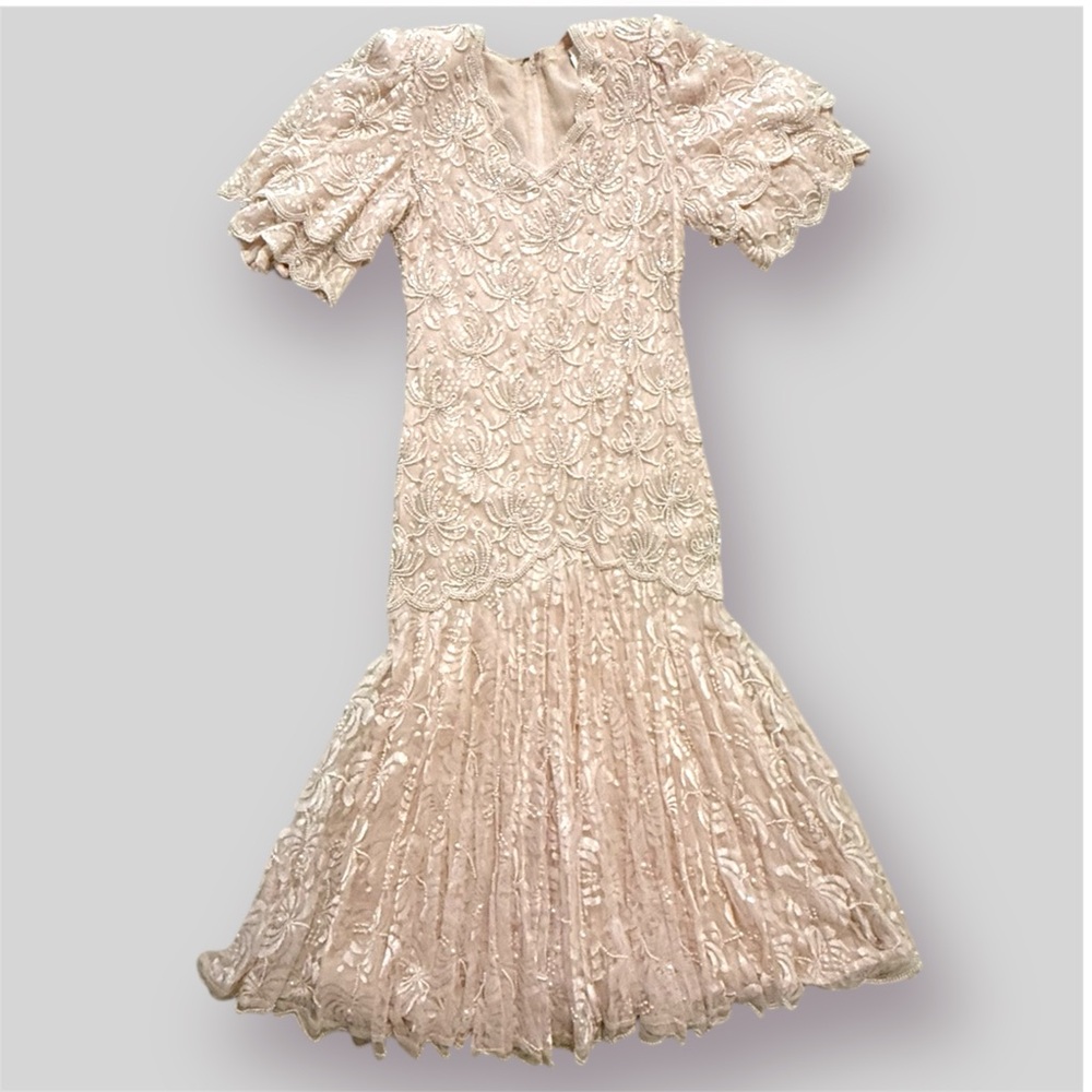 Vintage Beaded Dress